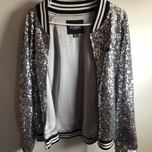 Pink sequin jacket